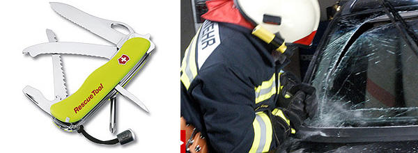 Victorinox Rescue Tool Μαχαίρι Τσέπης φωσφορίζον κίτρινο 111mm με θήκη