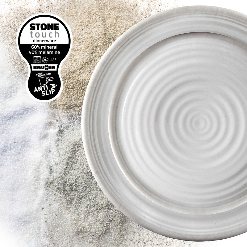Brunner Dinner plate Ρηχό Πιάτο, λευκό