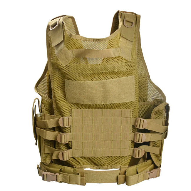 Dragowa Tactical αμάνικο γιλέκο τακτικό, μαύρο