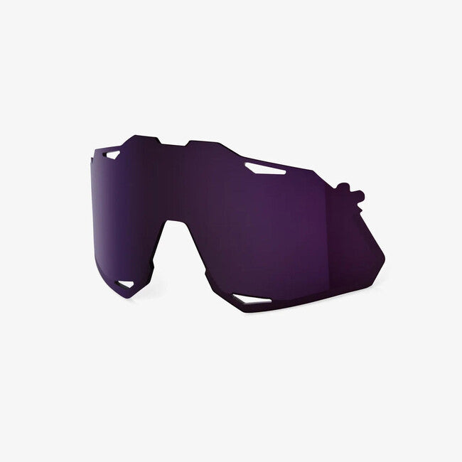 100% HYPERCRAFT Πολυκαρβονικοί Ανταλλακτικοί Φακοί, Dark Purple, XS