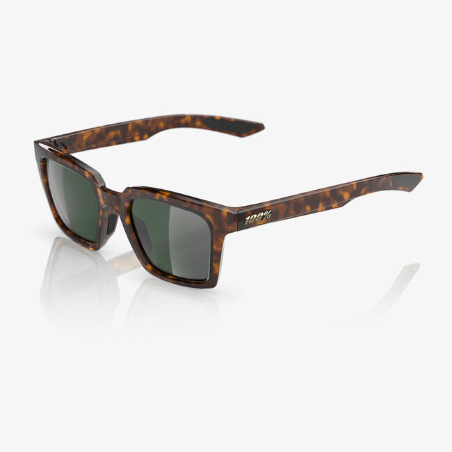 100% Erba Γυαλιά Ηλίου, Gloss Havana - Grey Green Lens