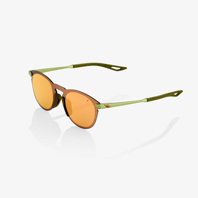 100% Legere Round φακοί ηλίου, Matte Metallic Viperidae