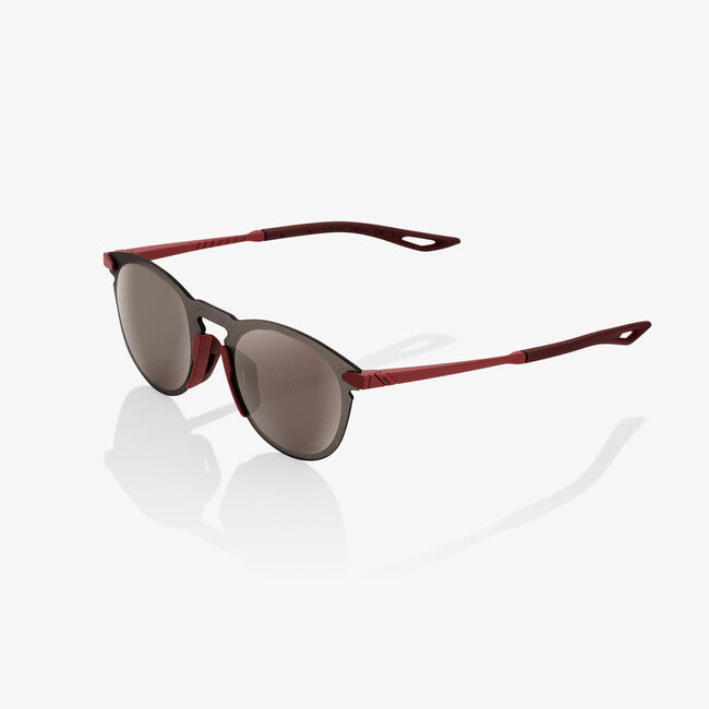 100% Legere Round Γυαλιά Ηλίου, Soft Tact Crimson