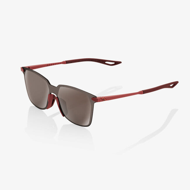 100% Legere Square Γυαλιά Ηλίου, Soft Tact Crimson