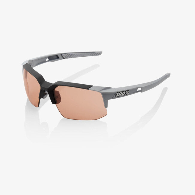 100% Speedcoupe Γυαλιά Ηλίου Soft Tact Stone Grey, HiPER Coral Lens, OS