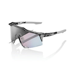 100% Speedcraft sončna očala, Polished Translucent Grey - Rose Gold Mirror Photochromic Lens
