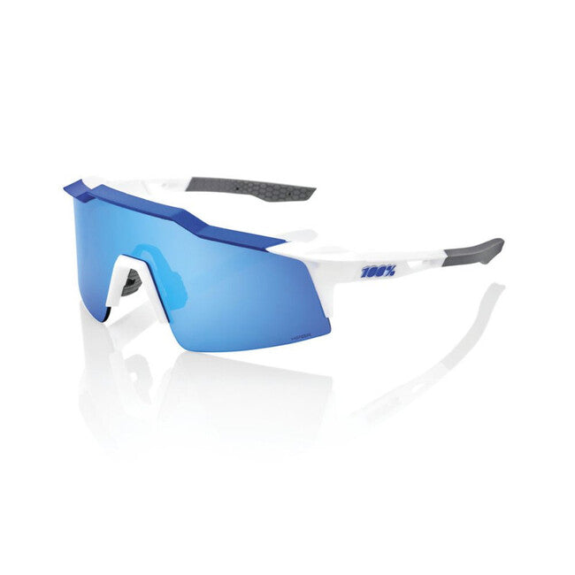 100% Speedcraft SL Γυαλιά Ηλίου, Matte White/Metallic Blue