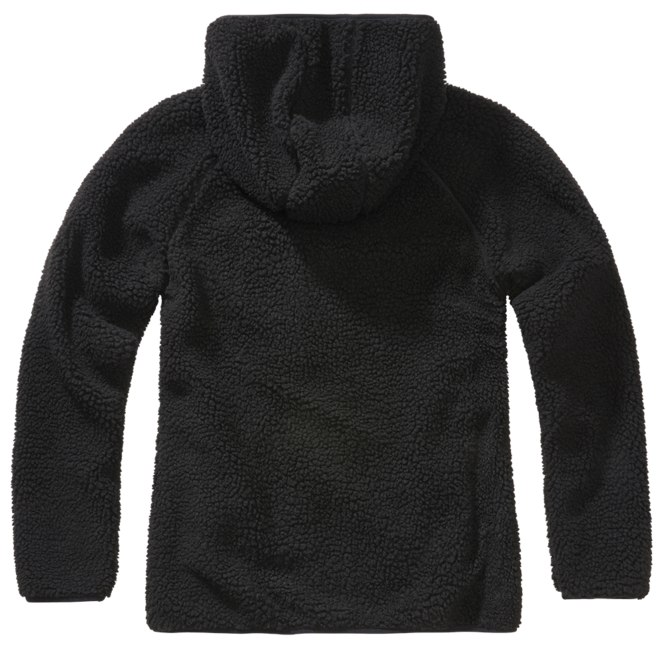 Brandit Teddy Μπουφάν Fleece, Μαύρο
