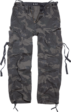 Brandit M65 Vintage παντελόνι, darkcamo