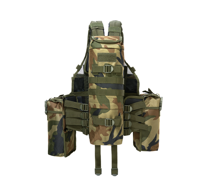 Brandit Αμάνικο Γιλέκο Tactical, Woodland