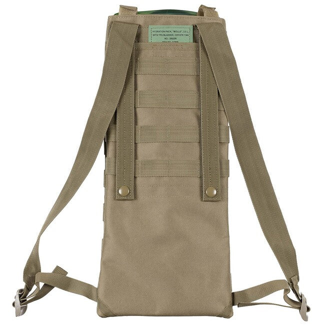 MFH Σακίδιο Ενυδάτωσης MOLLE με Σωλήνα TPU, 2,5 L, Coyote Tan