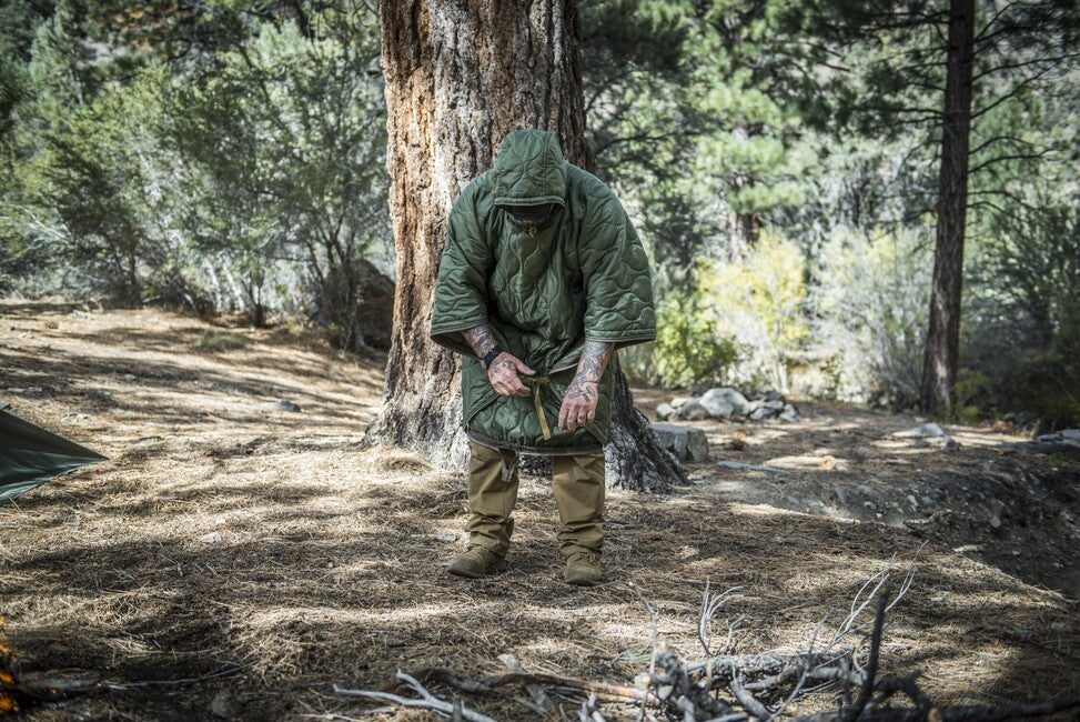 Helikon-Tex SWAGMAN ROLL Basic Ένθετο Πόντσο, λαδί πράσινο
