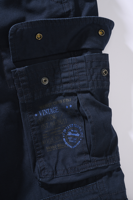 Brandit Pure Slim Fit παντελόνι, ναυτικό μπλε