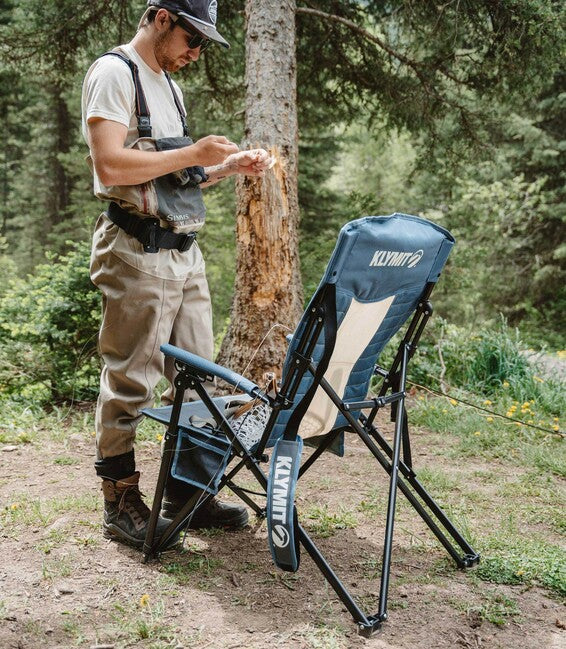 Klymit Switchback Καρέκλα Κάμπινγκ, Μπλε