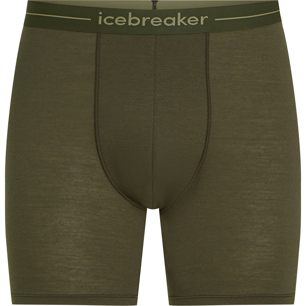 Icebreaker Anatomica pánske dlhé boxerky, tmavozelená