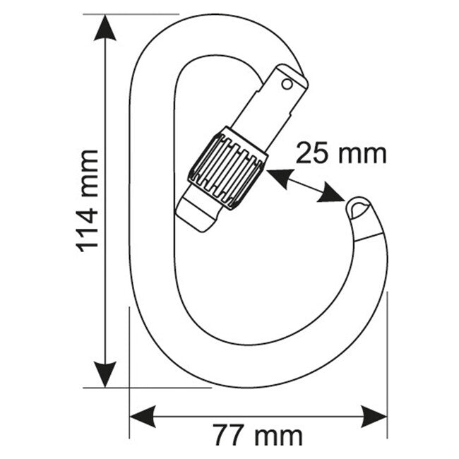 CAMP Core Lock Καραμπίνα HMS, Πορτοκαλί