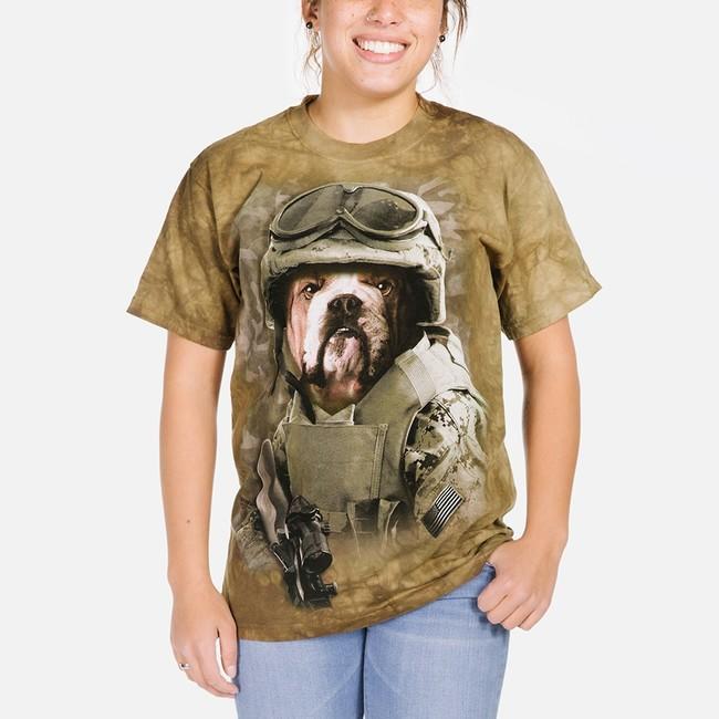 The Mountain Μπλουζάκι Armádny Σκύλος 3D, Unisex