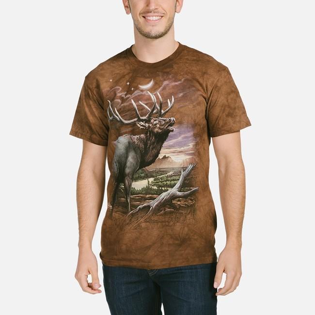 The Mountain μπλουζάκι 3D Jeleň, unisex