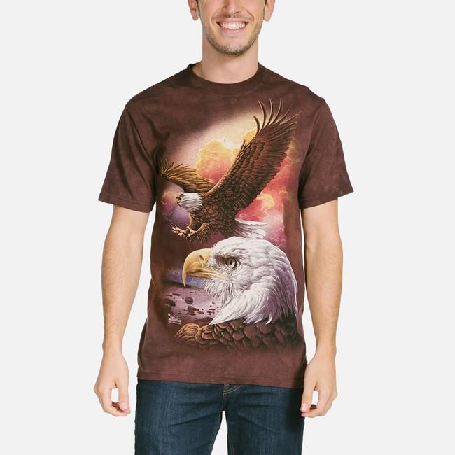The Mountain Μπλουζάκι 3D Αετός, Unisex