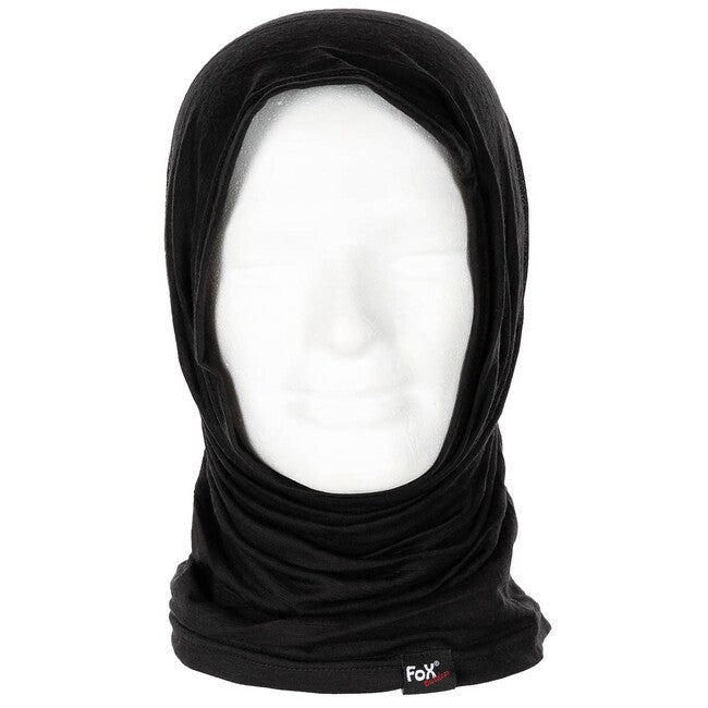 Fox Outdoor Merino Lite Περιλαίμιο, Μαύρο