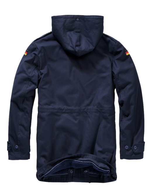 Brandit BW Parka με Σημαία, Ναυτικό Μπλε