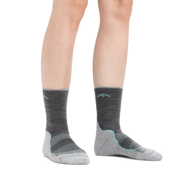 Darn Tough Light Hiker Micro Crew Κάλτσες Ελαφρές με Μαξιλάρι, Slate