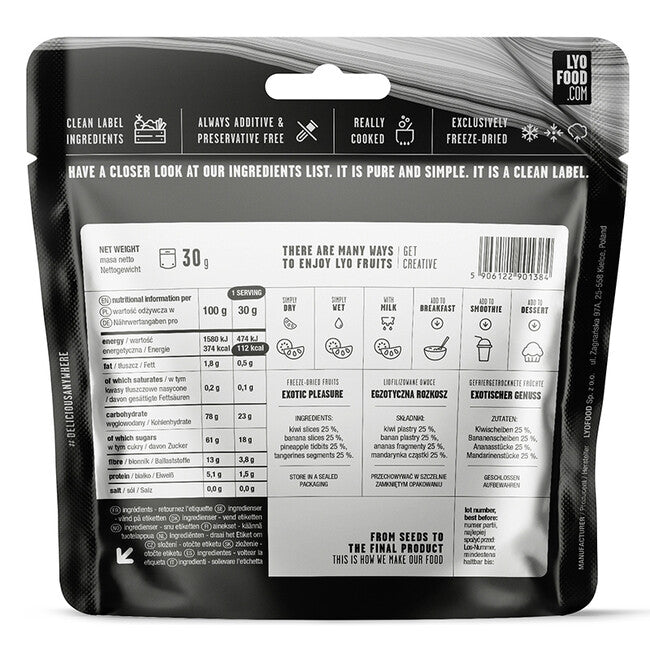 LYOfood Εξωτική Απόλαυση 370g