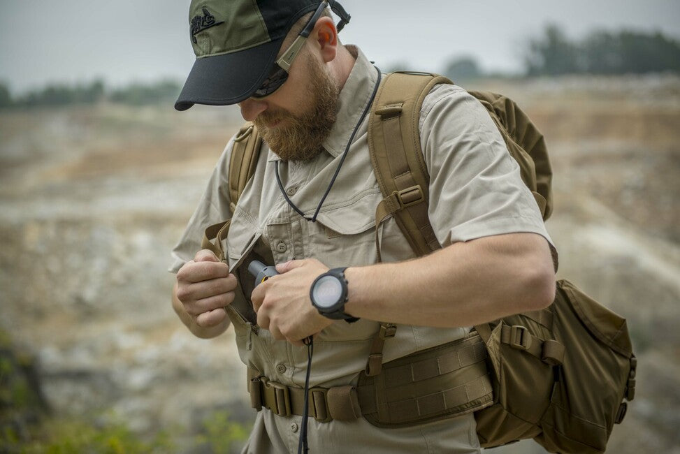 Helikon-Tex DEFENDER Mk2 Πουκάμισο Κοντομάνικο PolyCotton Ripstop, Μαύρο