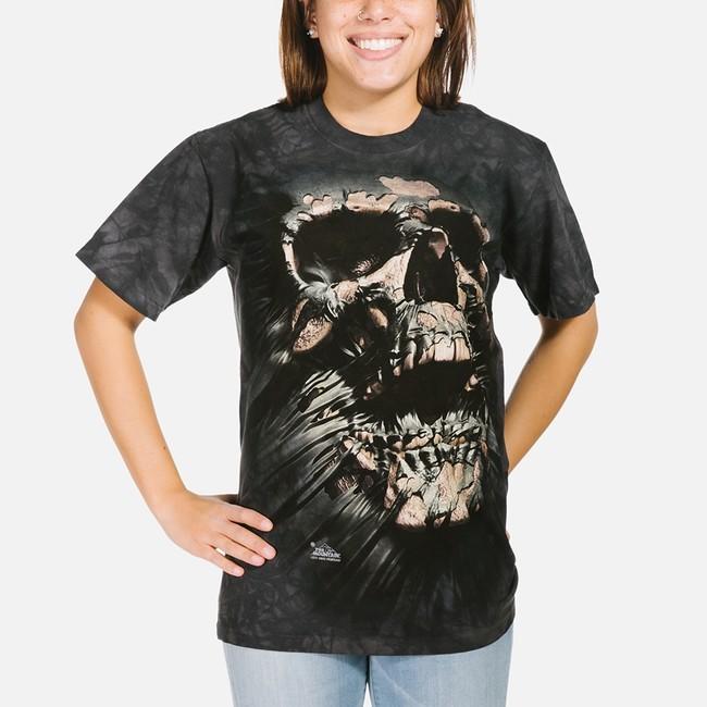 The Mountain 3D Μπλουζάκι με Νεκροκεφαλή, unisex