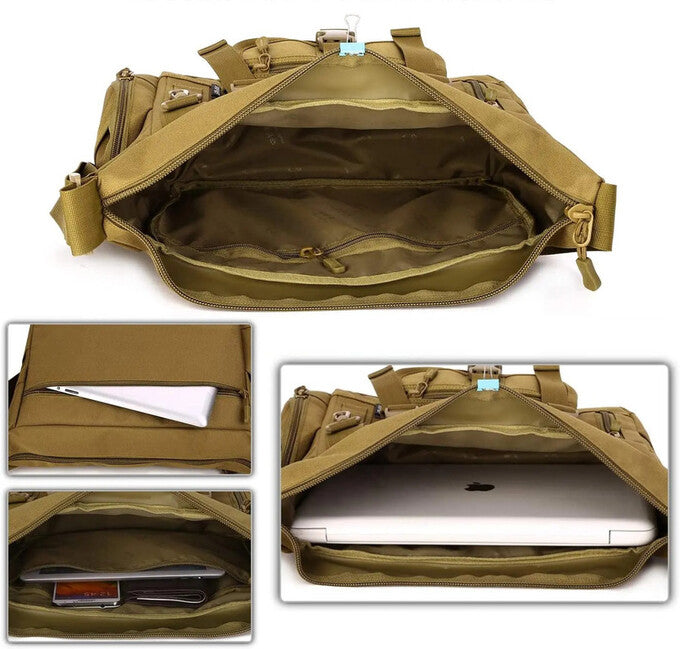 DRAGOWA Tactical Shrapnel τακτική τσάντα ώμου, CP