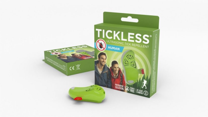 Tickless Υπερηχητικό Απωθητικό Ανθρώπινο κατά των Κροτώνων, Πράσινο