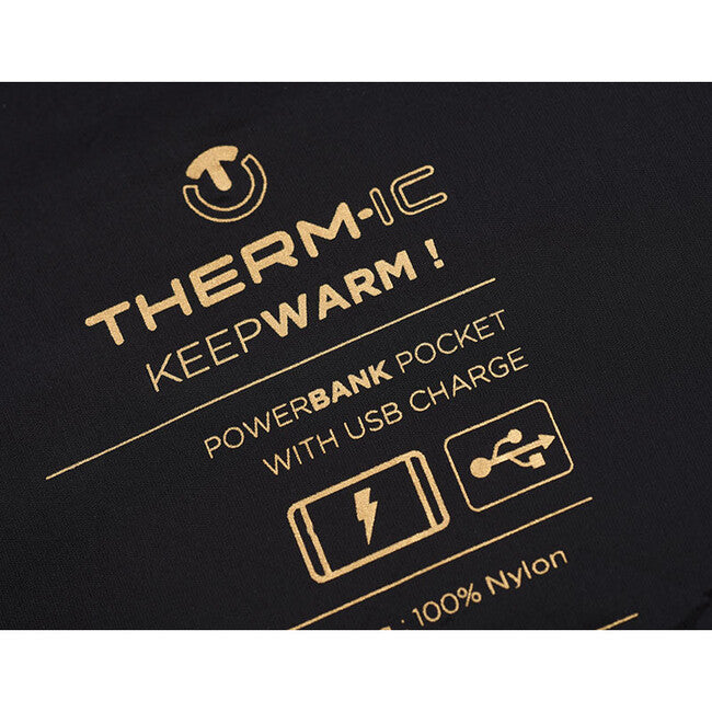 Therm-ic Women's Heated Vest, Black