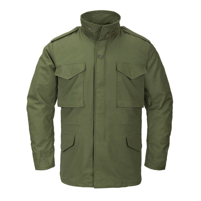 Helikon-Tex M65 μπουφάν NyCo Sateen, λαδί-πράσινο