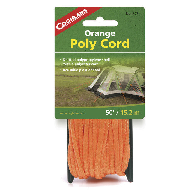 Coghlans Σχοινί Nylon 6 mm, 15 m, πορτοκαλί