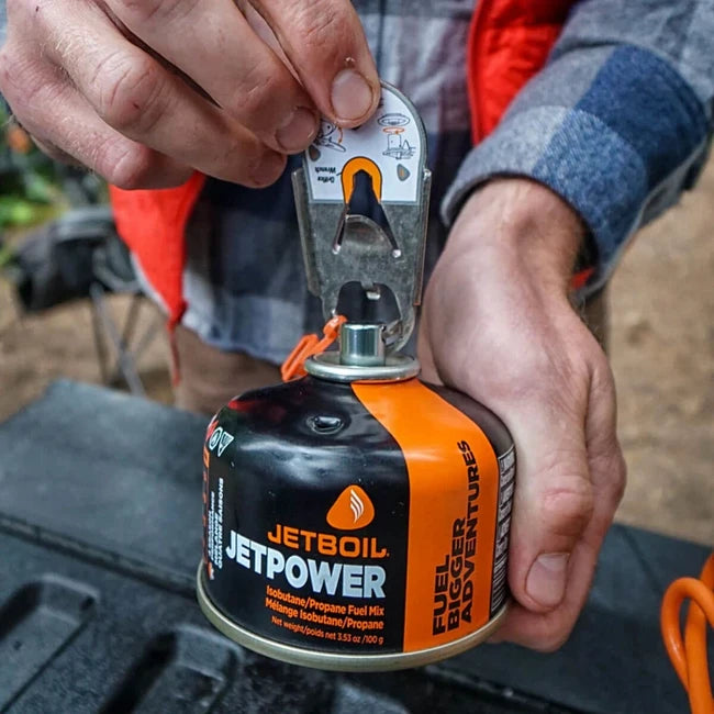 Jetboil CrunchIt™ Fuel Canister Recycling Tool, Εργαλείο Διάτρησης Άδειων Χάρτινων Κιλών