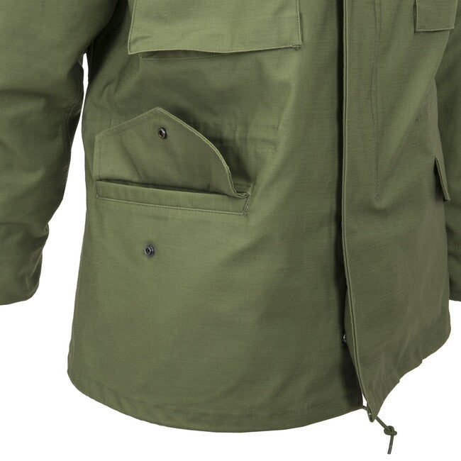 Helikon-Tex M65 μπουφάν NyCo Sateen, μαύρο