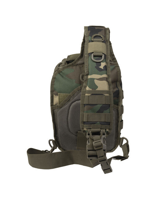Mil-Tec ASSAULT Μικρό Σακίδιο Ενός Ώμου, Woodland