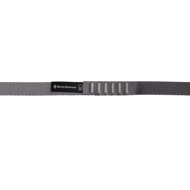 Black Diamond Νάιλον Σχοινί 18 mm, 180 cm, γκρι