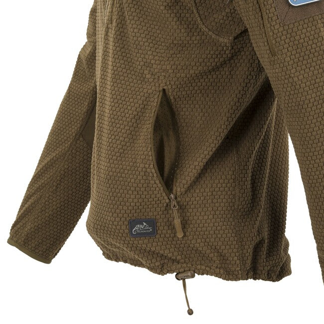 Helikon-Tex ALPHA HOODIE Φούτερ Grid Fleece, Shadow Grey