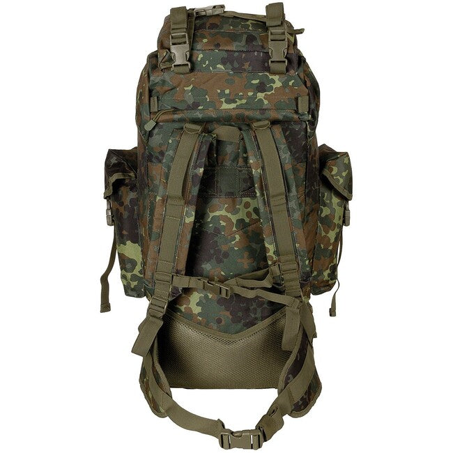 MFH MOLLE Σακίδιο Πλάτης 65L, Αλουμινένια Ράβδος, BW Camo