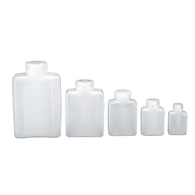 Nalgene Φιάλη Ορθογώνια με Ευρύ Στόμιο, Στόμιο 21 mm, 125 ml