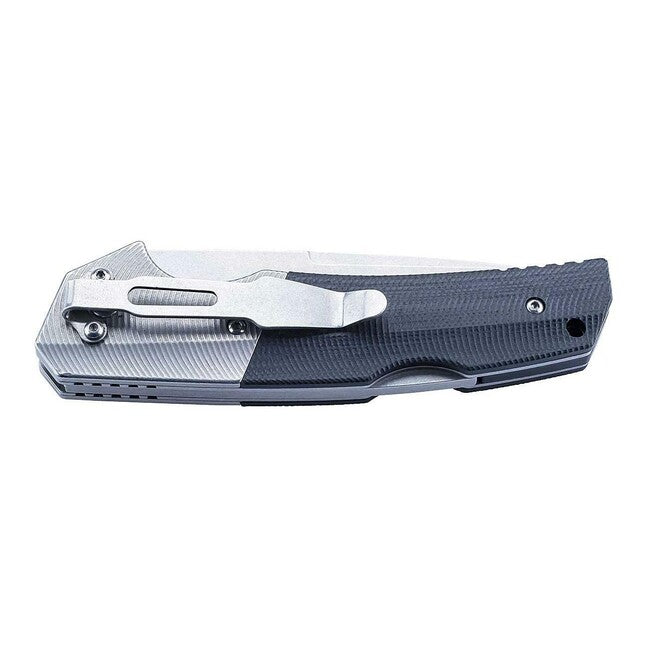 Herbertz Tanto Σουγιάς Τσέπης 8,7cm, G10, Ανοξείδωτος Χάλυβας, CNC Επιφάνεια, Μαύρο