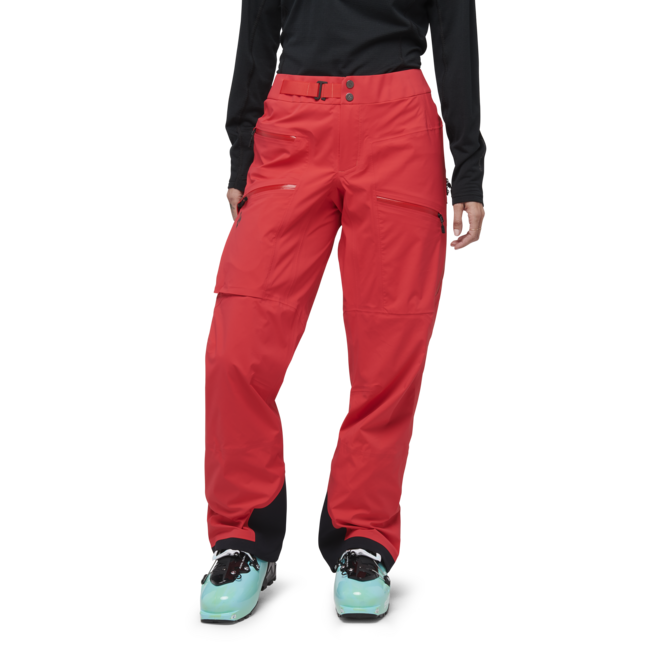 Black Diamond Recon Lt Stretch παντελόνι γυναικείο, κοραλί κόκκινο