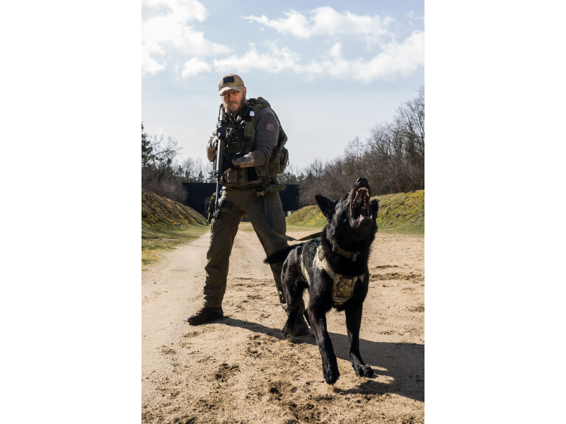 K9 Thorn Ιμάντας Cordura, panther, M