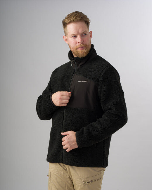 Pentagon Summit Sherpa Μπουφάν Fleece Ανδρικό, Μαύρο