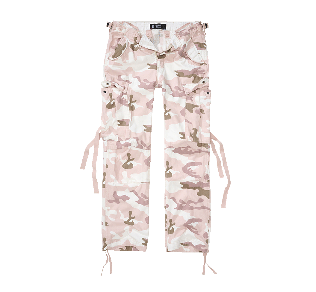 Brandit M65 dámske nohavice, candy camo