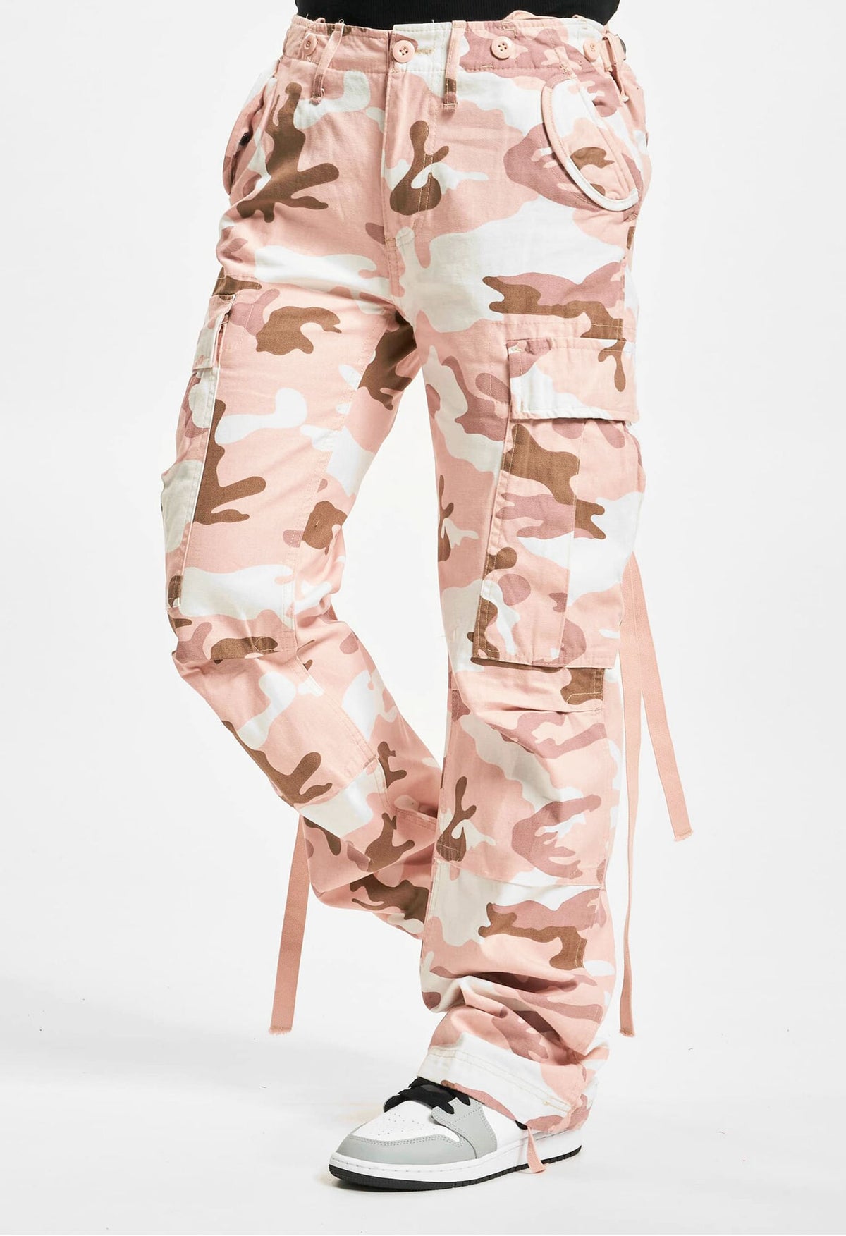 Brandit M65 dámske nohavice, candy camo