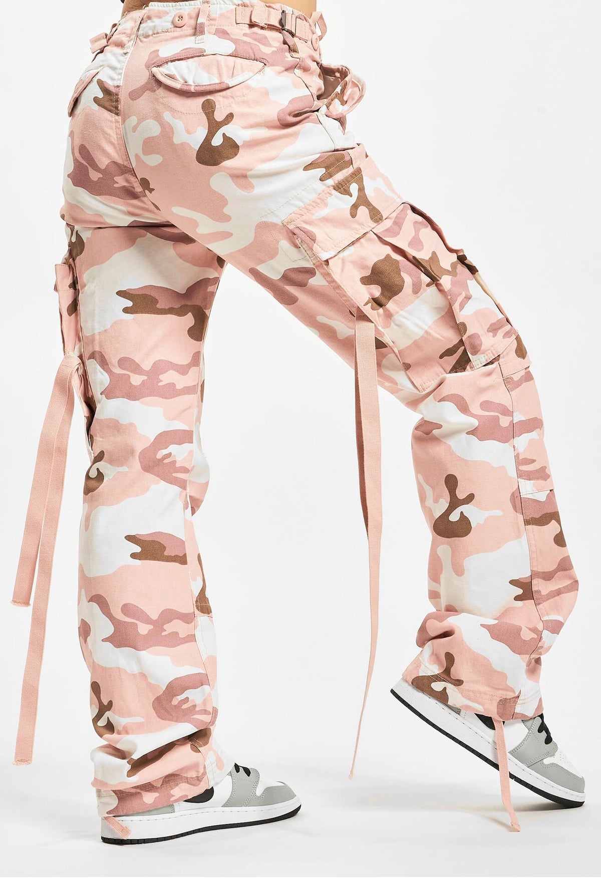 Brandit M65 dámske nohavice, candy camo