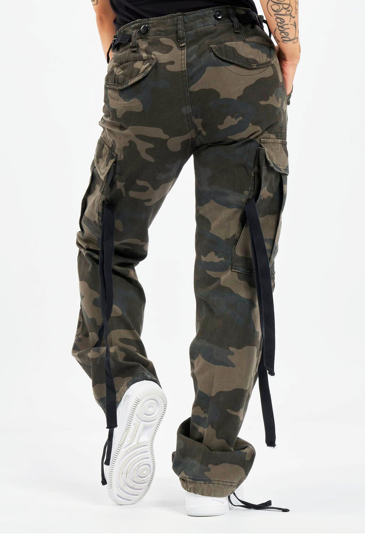 Brandit M-65 dámske nohavice, Darkcamo