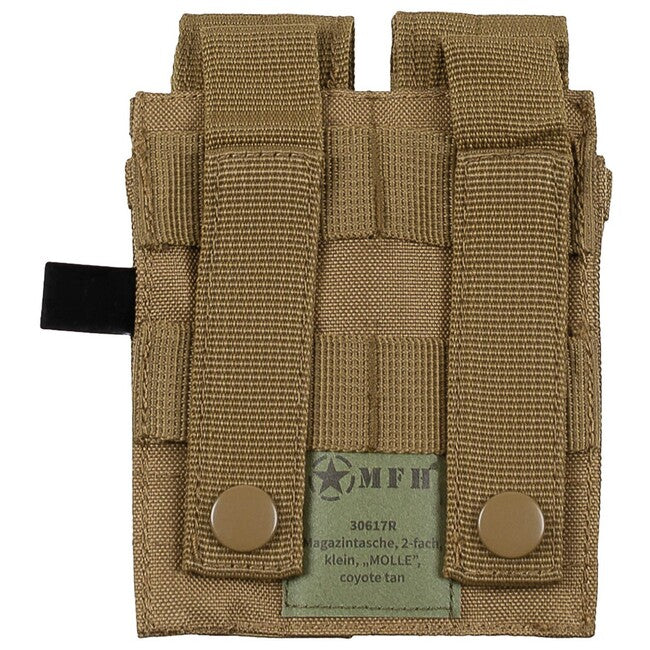MFH Θήκη MOLLE Διπλή, Coyote Tan